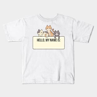 Hello, My Name Is Kids T-Shirt